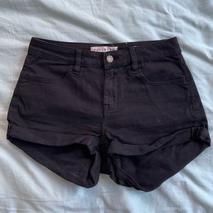 Bullhead Denim Co/PacSun Black Shorts
